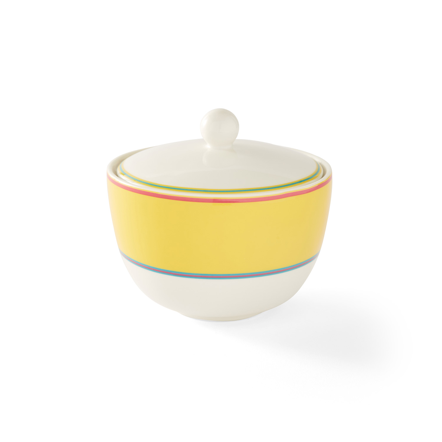 Kit Kemp Calypso Covered Sugar Bowl - Yellow image number null